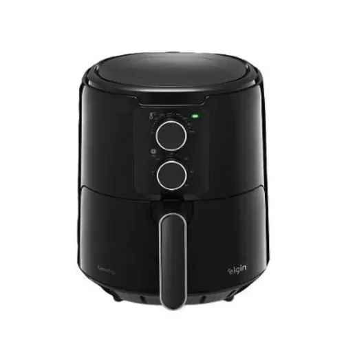 (Regional) Fritadeira Eltrica Elgin Neofry 3.5litros Air Fryer 1400w Preta 110v